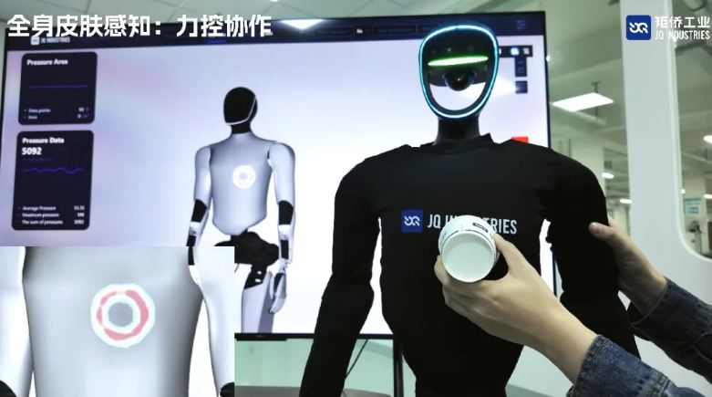 国内头部机器人企业穿上“临港皮肤”！柔性纤维传感技术领跑具身智能